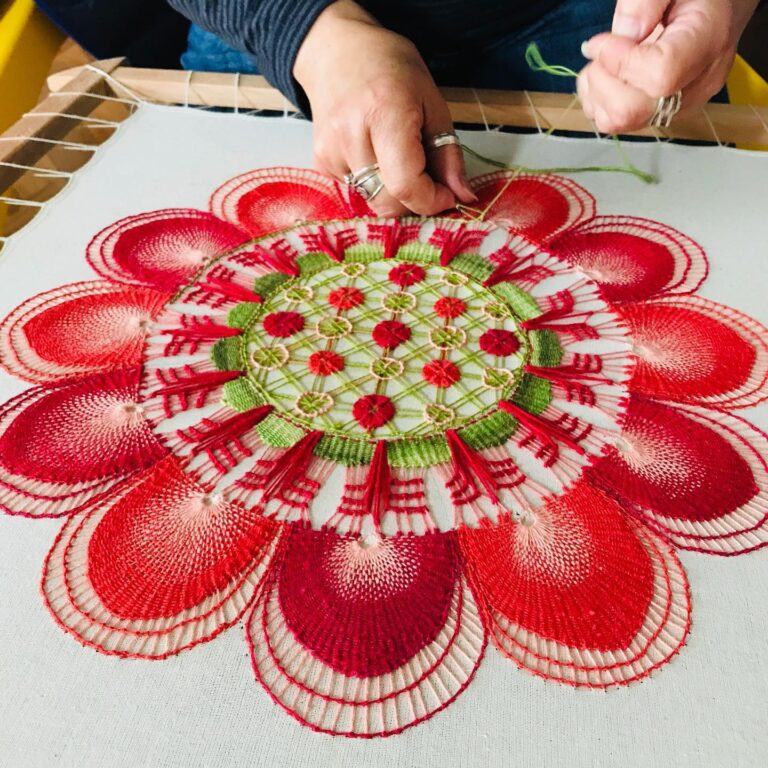 Ñandutí, encaje artesanal paraguayo